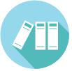 Icon showing book discovery